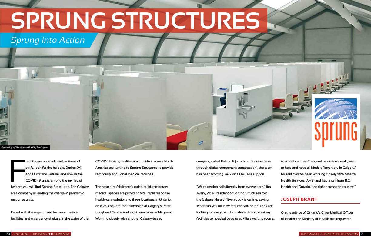 Sprung Structures  Industrial Company